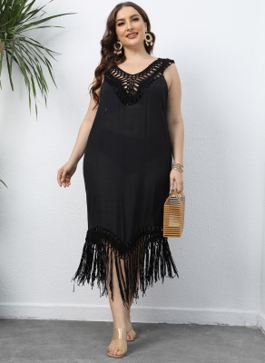Robe femme grande taille sexy col V