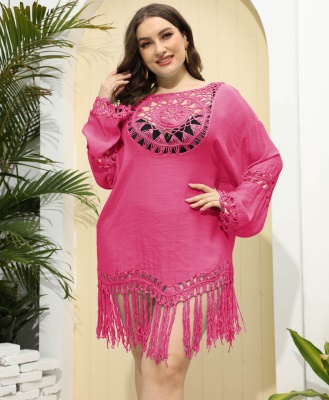 Robe crochetée à la main pour Bikini
