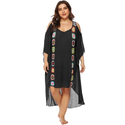 Robe de plage à épaules nues Bikini