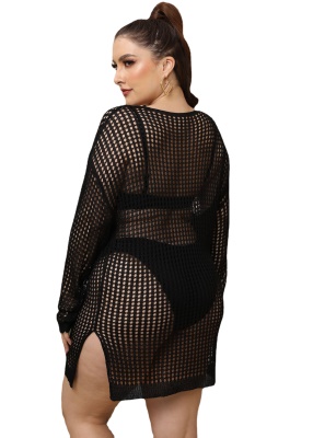 Robe ajourée  pour plage et piscine Bikini