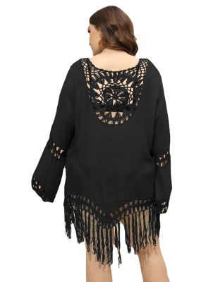 Robe crochetée à la main pour Bikini