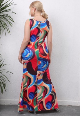 Robe longue grande taille pour femmes