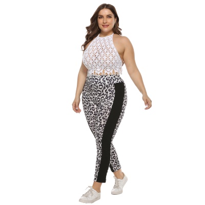 Tops femme franges patchwork bandoulière ajourée