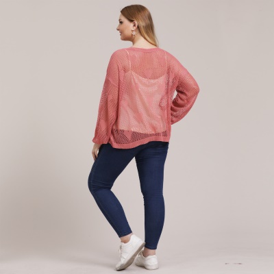 Top femme Love Love Motif découpé tissé
