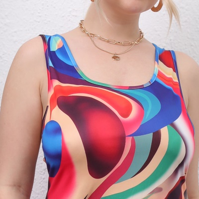 Robe longue grande taille pour femmes