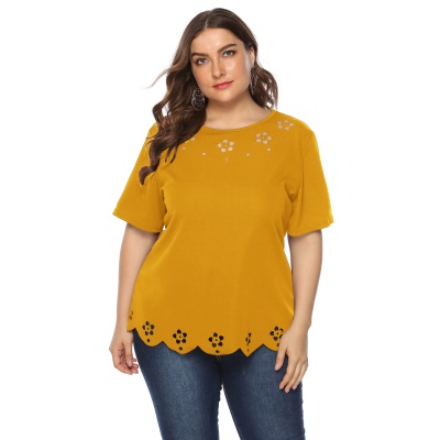 Top à courtes manches pour femme