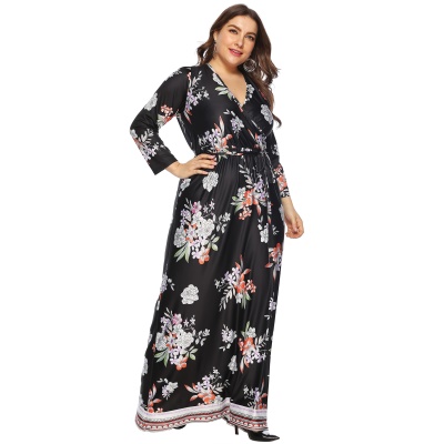 Robe femme imprimé avec sangles