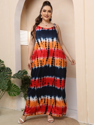 Robe à bretelles Robe longue