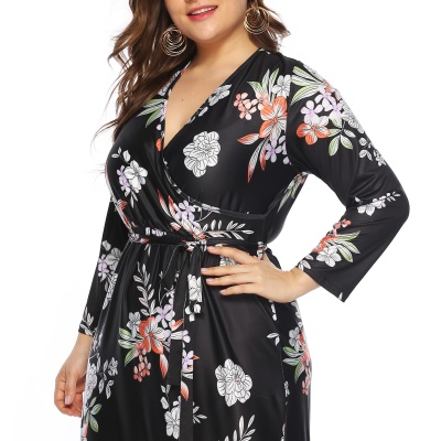 Robe femme imprimé avec sangles