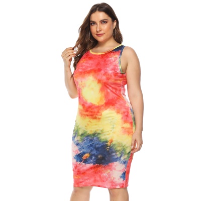 Robe à hanches pour femmes de grande taille