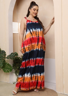 Robe à bretelles Robe longue