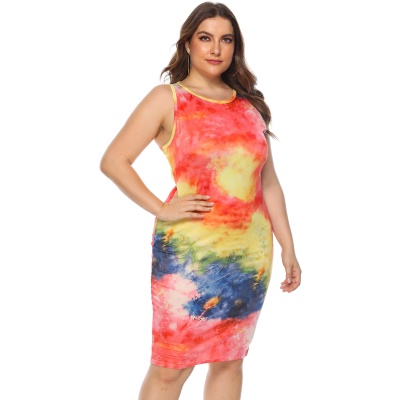 Robe à hanches pour femmes de grande taille