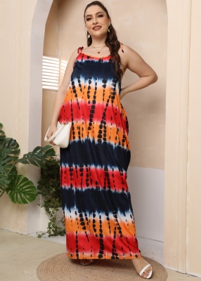 Robe à bretelles Robe longue