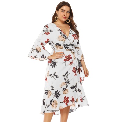 Robe en V profond pour femmes