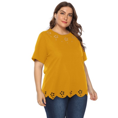 Top à courtes manches pour femme