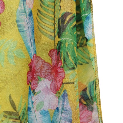 Robe de plage Plantes Feuilles Imprimé