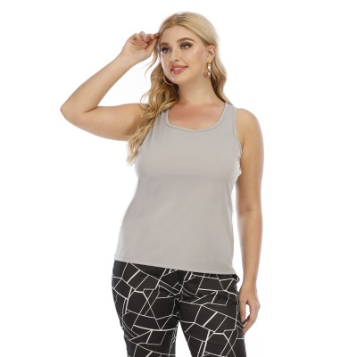 Top femme creux brûlé en tissu tricoté
