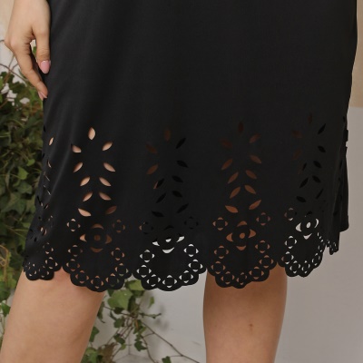 Robes à manches courtes pour femmes de grande taille