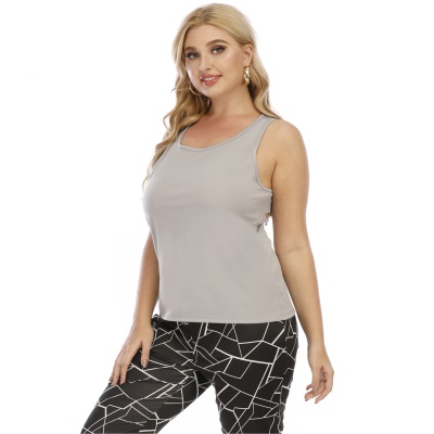 Top femme creux brûlé en tissu tricoté