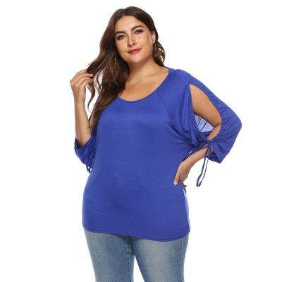 Top femme manches longues réglables tissu modal