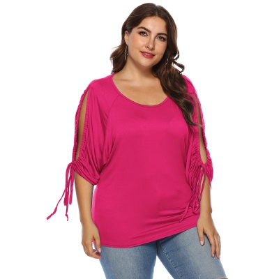 Top femme manches longues réglables tissu modal
