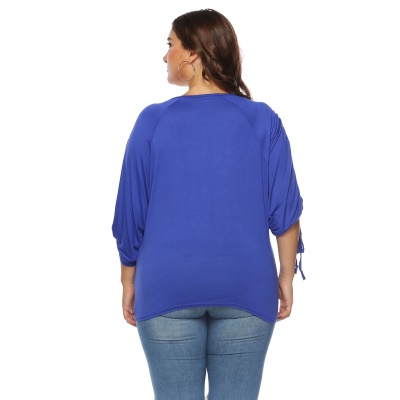 Top femme manches longues réglables tissu modal