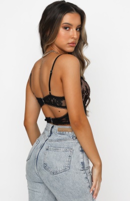 Lingerie sexy femme dentelle harnais