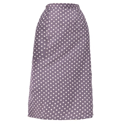 Jupe femme taille haute coupe slim fendue