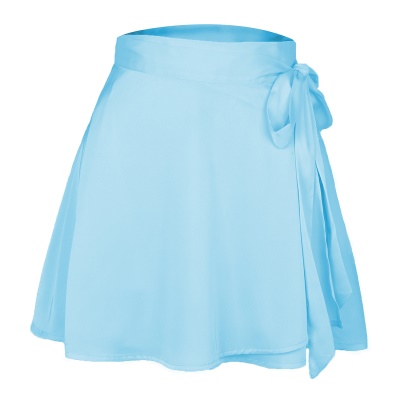 Jupe courte à lacets pour femme