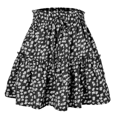Jupe courte taille haute pour femme
