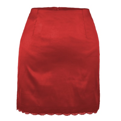 Femme jupe courte sexy taille haute sac hanches