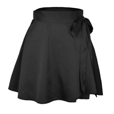Jupe courte à lacets pour femme