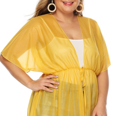 Top femme en mousseline de chanvre sangle taille ample