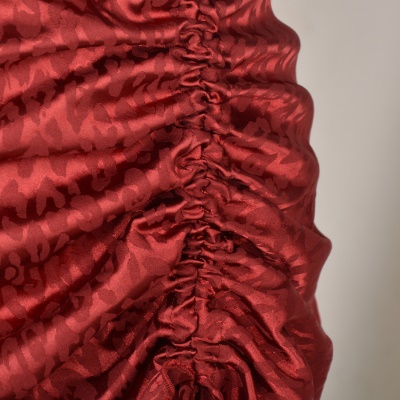 Jupe courte plissée avec cordon pour femme sexy
