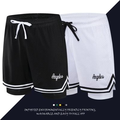Shorts de sport en maille respirante pour homme