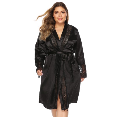 Robe de nuit en forme de chemise pour femmes