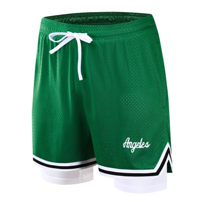 Shorts de sport en maille respirante pour homme