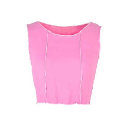 Top femme col rond slim fit