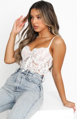 Lingerie sexy femme dentelle harnais