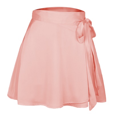 Jupe courte à lacets pour femme