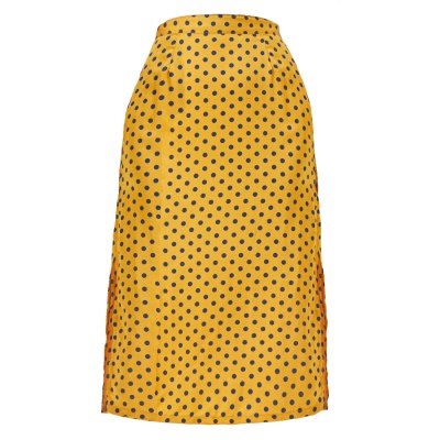 Jupe femme taille haute coupe slim fendue
