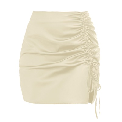 Jupe courte pour femme avec fentes
