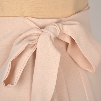 Jupe longue femme fendue taille haute