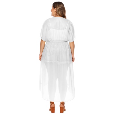 Top femme en mousseline de chanvre sangle taille ample