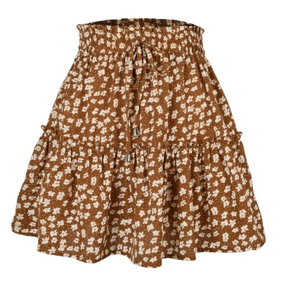 Jupe courte taille haute pour femme