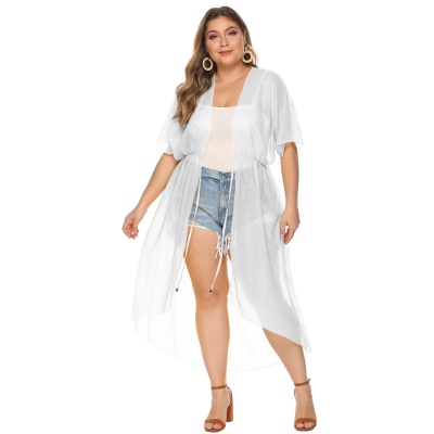 Top femme en mousseline de chanvre sangle taille ample