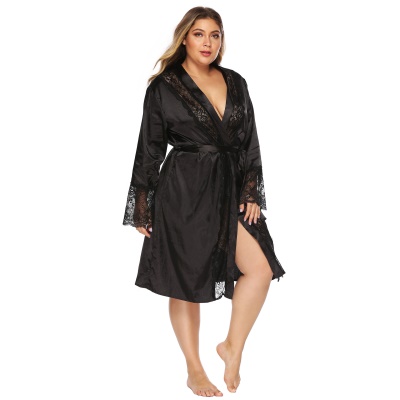 Robe de nuit en forme de chemise pour femmes