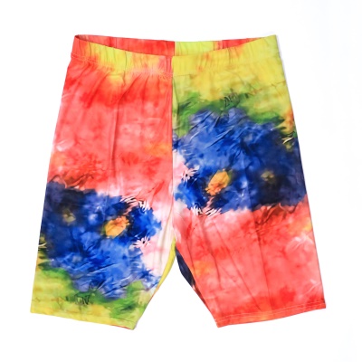 Short décontracté  multicolore pour femmes