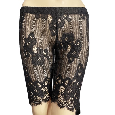 Lingerie Lingerie Dentelle Fleurs Noir