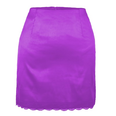 Femme jupe courte sexy taille haute sac hanches